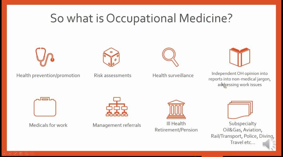 Embedded thumbnail for A Career in Occupational Medicine