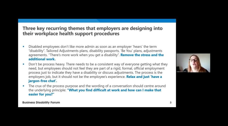 Embedded thumbnail for Supporting Employees with Disabilities in Work