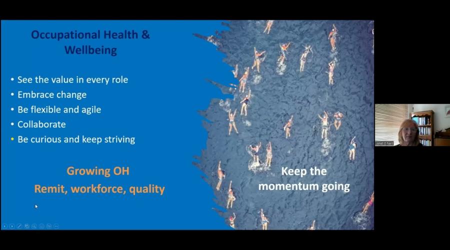 Embedded thumbnail for Career progression in Occupational Health